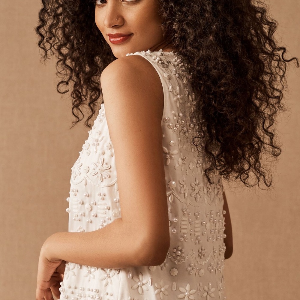 Forever that Girl Alexis Beaded Mini Dress in collaboration with BHLDN - Picture 4 of 8